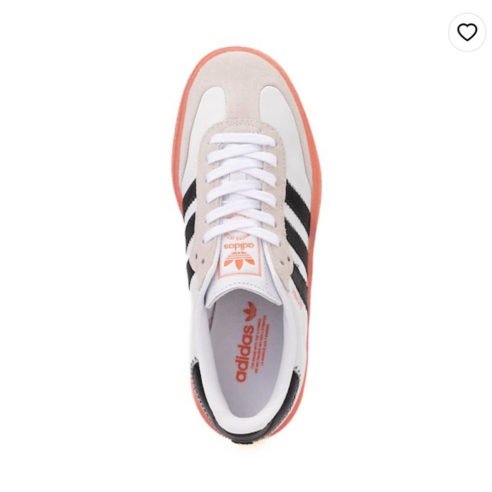 Adidas Beige and Black Samba Sneakers